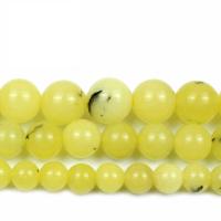 Single Gemstone Beads, Yellow Calcedony, fashion jewelry yellow 