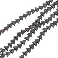 Hematita Magnética, Triángulo, 7x7x3mm, longitud:16 , Vendido por Sarta
