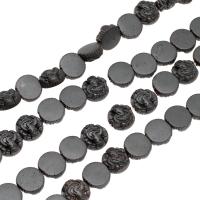 Magnetic Hematite Beads, Round Approx 16 Inch 