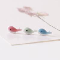 Boucle d'oreille de bijoux en porcelaine, fait à la main, plus de couleurs à choisir, 10mm, Vendu par paire