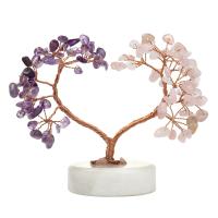 Богатое дерево украшения, Полудрагоценный камень, Устойчивого & DIY, Много цветов для выбора, продается PC