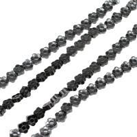 Magnetic Hematite Beads, Flower, polished Approx 16 Inch 