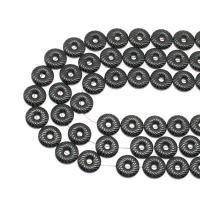 Magnetic Hematite Beads, Donut, polished Approx 16 Inch 
