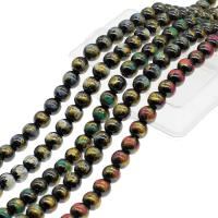Perles hématite magnétique, Rond, poli, plus de couleurs à choisir, Vendu par brin