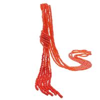 Стекло свитер цепи ожерелье, Seedbead, с Кристаллы, Женский, Много цветов для выбора, длина:Приблизительно 47.24 дюймовый, продается Strand