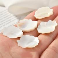 White Shell Pendants, colorful plated, DIY, white 