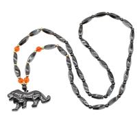 Magnetic Necklace, Magnetic Hematite, Animal Approx 36 cm 