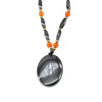 Magnetic Necklace, Magnetic Hematite, Ellipse Approx 36 cm 