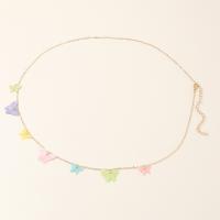 Alloy Waist Chain, plated, mixed colors, 803mm 