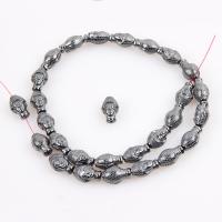 Non Magnetic Hematite Beads, plated, DIY, black 