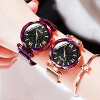 Bracelets de montre pour femmes, alliage de zinc, avec verre & acier inoxydable, bijoux de mode, plus de couleurs à choisir Vendu par PC