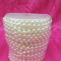 Mode perles Strand, plastique, plus de couleurs à choisir, 6mm, Vendu par bobine