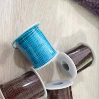 Ciré de coton, avec bobine plastique, plus de couleurs à choisir, 50m, Vendu par bobine