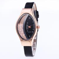 Bracelets de montre pour femmes, acier inoxydable, avec alliage de zinc, bijoux de mode & avec strass, plus de couleurs à choisir Vendu par PC