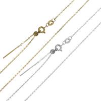 Мода нержавеющей стали ожерелье цепь, нержавеющая сталь, ювелирные изделия моды & Женский, Много цветов для выбора длина:18 дюймовый, продается Strand