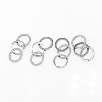 Stainless Steel Linking Ring, Round, plated Approx 