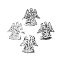 Stainless Steel Angel Pendant, plated Approx 