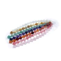 Mixed Gemstone Beads, Natural Stone, Four Leaf Clover, polished 14mm 