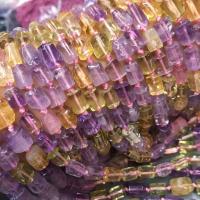 Natural Ametrine Beads, irregular, polished, DIY 