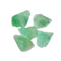 Décoration de pierre perles, La fluorite verte, naturel, vert, 30mm, Vendu par PC