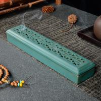 Porcelain Incense Seat, plated, for home and office & durable 