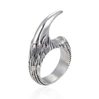 Titanium Steel Finger Ring, polished & for man 