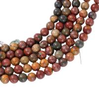 Picasso Jaspis  Perlen, rund, poliert, DIY & verschiedene Größen vorhanden, verkauft von PC