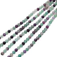 Fluorite Beads, Purple Fluorite, Round, polished, DIY 