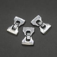 Copper Alloy Foldover Clasp, Butterfly, plated nickel, lead & cadmium free Approx 