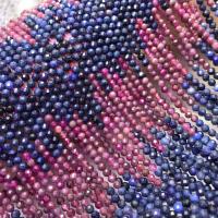 Mixed Gemstone Beads, Natural Stone, Round, polished, DIY & faceted, multi-colored 