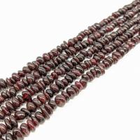 Natural Garnet Beads, irregular, polished, red coffee color, 10mm Approx 38 cm 