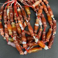 Natural Lace Agate Beads, Vase, mixed colors, 40mm 