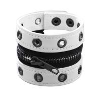 PU Leather Cord Bracelets, fashion jewelry & Unisex 220mm .66 Inch 