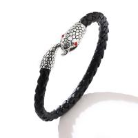PU Leather Cord Bracelets, fashion jewelry & for man 