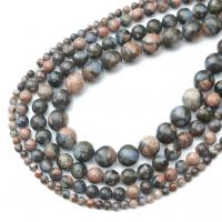 Einzelne Edelstein Perlen, Naturstein, rund, poliert, DIY & verschiedene Größen vorhanden, verkauft von Strang