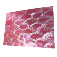 Ракушка Shell Лист, Прямоугольная форма, DIY, розовый продается PC