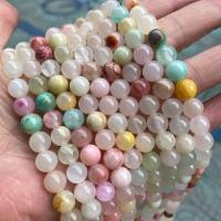 Gefärbte Jade Perlen, rund, DIY & verschiedene Größen vorhanden, farbenfroh, verkauft von Strang