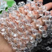 Natural Clear Quartz Beads, Round, plated, faceted Approx 38 cm 