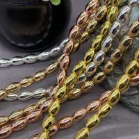 Hematite Beads, Oval, plated, DIY 