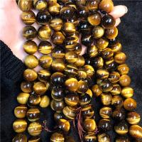 Tiger Eye Beads, Round, polished Approx 38 cm 