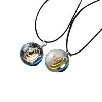 Lampwork Jewelry Necklace, Glass, handmade 500mm 
