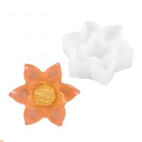 DIY Epoxy Mold Set, Silicone, Flower, durable, white 