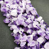 Natürliche Amethyst Perlen, DIY & verschiedene Größen vorhanden, violett, verkauft von Strang