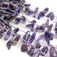 Natürliche Amethyst Perlen, Unregelmäßige, poliert, DIY, violett, 15-25mm, 20PCs/Strang, verkauft von Strang