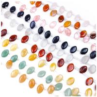 Mixed Gemstone Beads, Natural Stone, Horse Eye, polished, DIY 