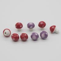 Placage Perle Porcelaine, champignon, DIY, plus de couleurs à choisir Vendu par PC