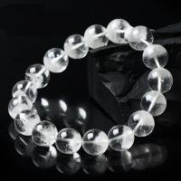 Bracelets quartz, quartz clair, poli Environ 18 cm, Vendu par brin