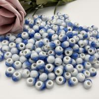 Bolas de porcelana de barniz del secado, Esférico, Bricolaje, más colores para la opción, 6mm, Vendido por UD