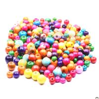 Perles en bois teints, plus de couleurs à choisir, 8mmuff0c10mmuff0c12mmuff0c14mm, Vendu par PC