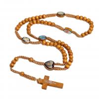 Rosary Necklace, Wood, polished 0c175mmuff0c300mm 